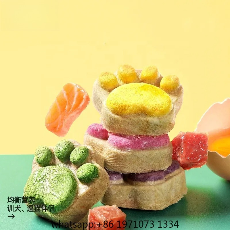 Food Protein Snacks - Сублимированные лакомства для кошек: высокобелковые курица,