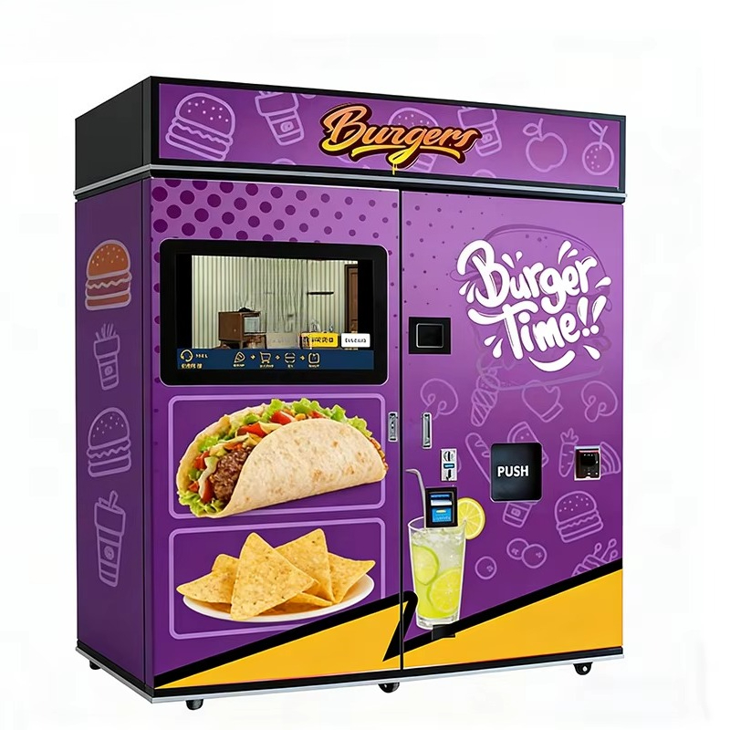 Автомат для быстрого питания с – обзор и цена Fast Food With Snacks