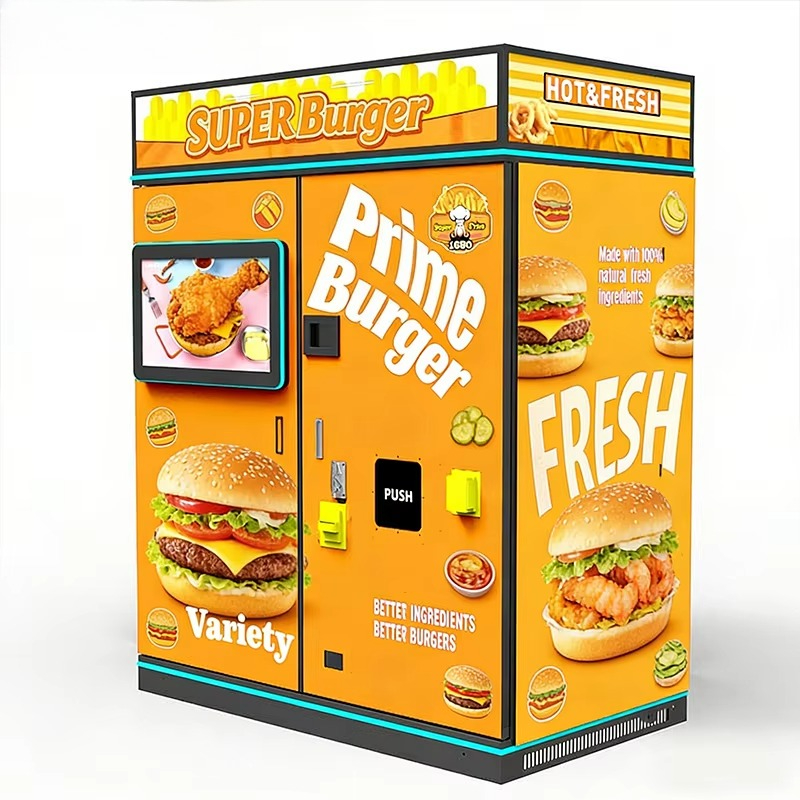 Автомат для быстрого питания с – обзор и цена Fast Food With Snacks