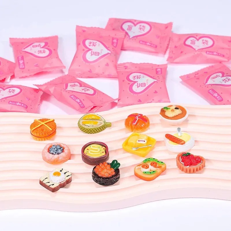 Набор миниатюрных игрушек в сл – обзор и цена Food Like Snacks